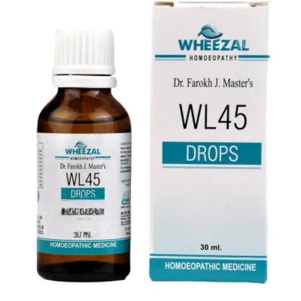 Wheezal Homeopathy WL45 Drops - 30 ml