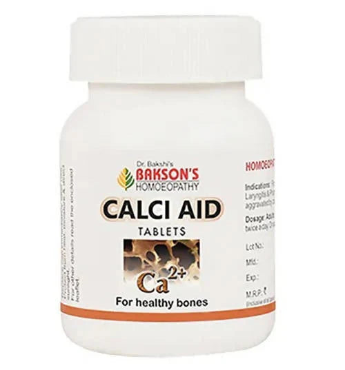 Bakson's Homeopathy Calci Aid Tablets - 75 Tablets