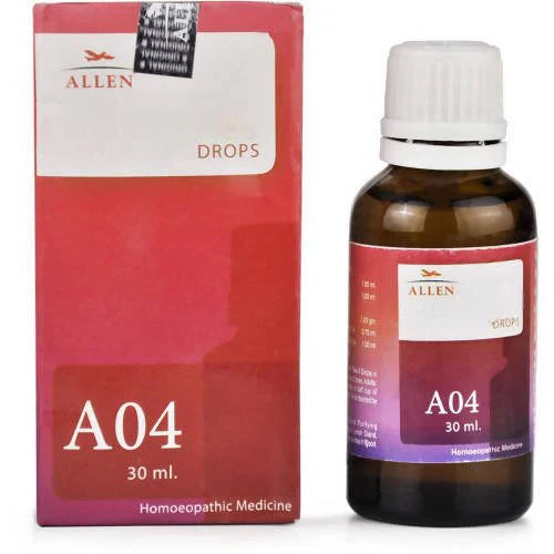 Allen Homeopathy A04 Drops - 30 ml
