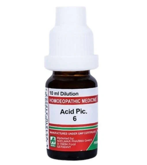 Adel Homeopathy Acid Pic Dilution - 6 CH - 10 ml