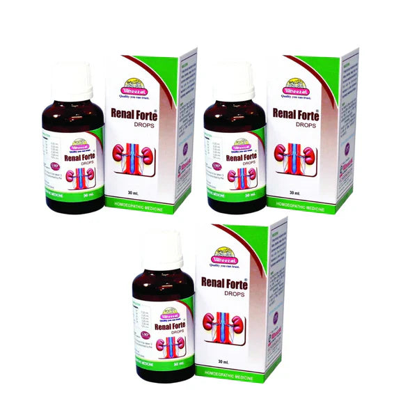 Wheezal Renal Forte Drops - Pack of 3 - 30 ml