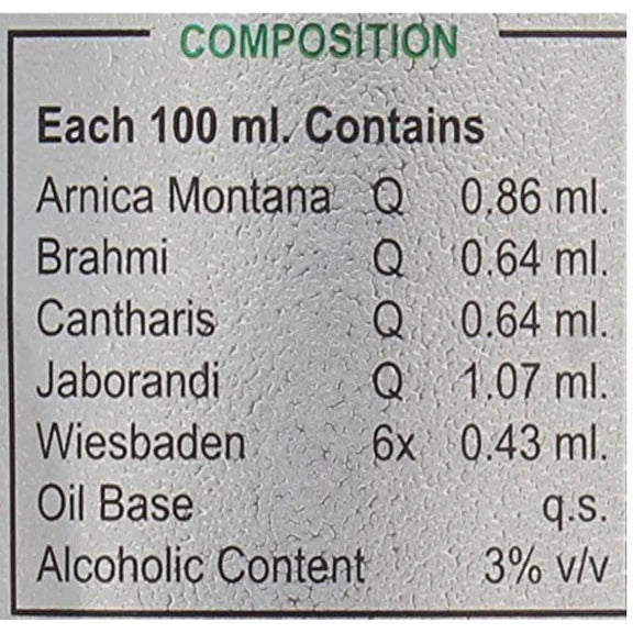 Wheezal Homeopathy Jaborandi Hair Treatment - 110 ml