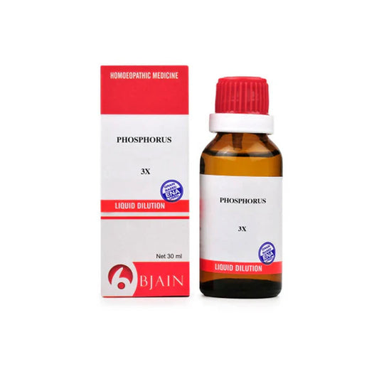 Bjain Homeopathy Phosphorus Dilution - 3X - 30 ml