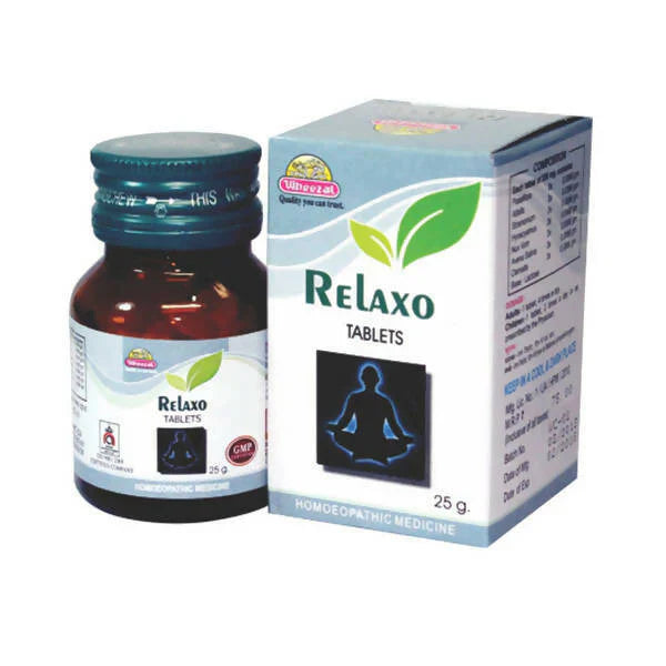 Wheezal Homeopathy Relaxo Tablets - 25 gm