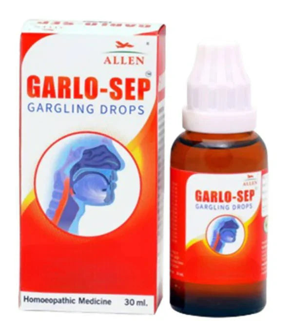 Allen Homeopathy Garlo-Sep Gargling Drops - 30 ml