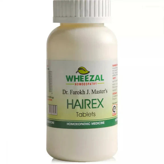 Wheezal Homeopathy Hairex Tablets - 75 tabs