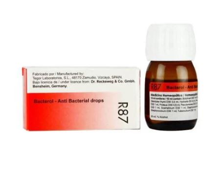 Dr. Reckeweg R87 Bacterol - Anti Bacterial Drops - 30 ml