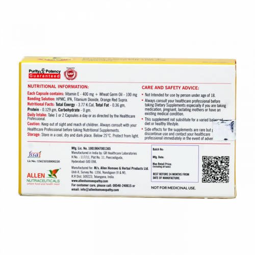 Allen Homeopathy Vitamin D3 Tablets - 30 tabs