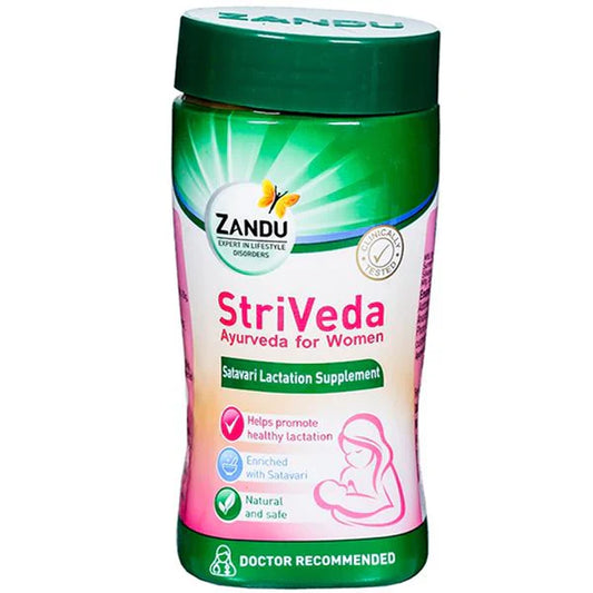 Zandu StriVeda Satavari Lactation Supplement - 210 gm - Pack of 1