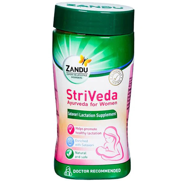 Zandu StriVeda Satavari Lactation Supplement - 210 gm - Pack of 1