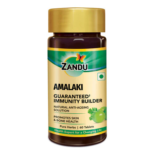Zandu Amalaki Pure Herbs Capsules - 60 Capsules