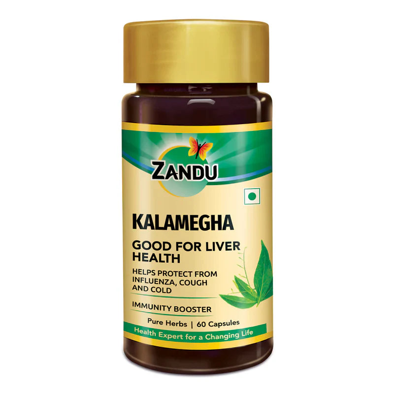 Zandu Kalamegha Good For Liver Health Capsules - 60 caps