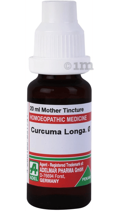 Adel Homeopathy Curcuma Longa Mother Tincture Q - 20 ml
