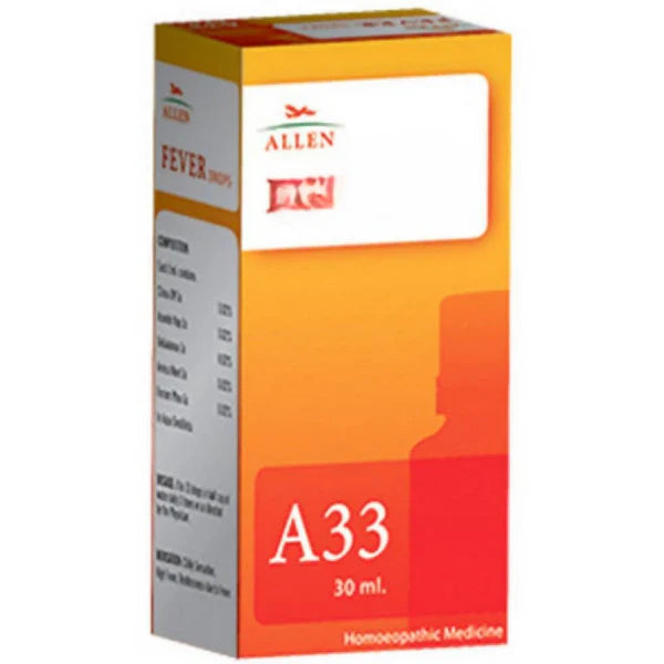 Allen Homeopathy A33 Drops - 30 ml