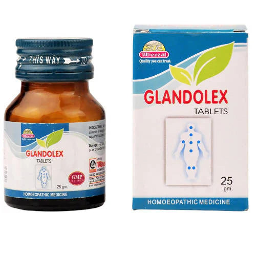 Wheezal Homeopathy Glandolex Tablets - 25 gm