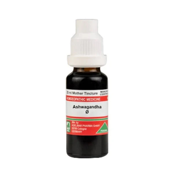 Adel Homeopathy Ashwagandha Mother Tincture Q - 20 ml