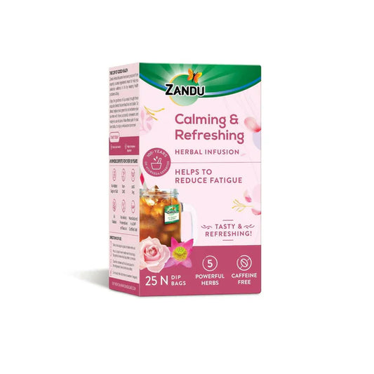 Zandu Calming & Refreshing Herbal Infusion - 25 tea bags