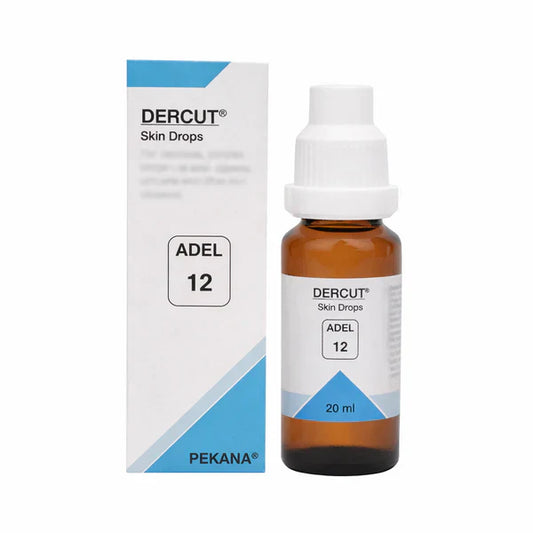 Adel Homeopathy 12 Dercut Drops - 20 ml