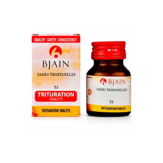 Bjain Homeopathy Carbo Vegetabilis Trituration Tablets - 3X - 450 Gm