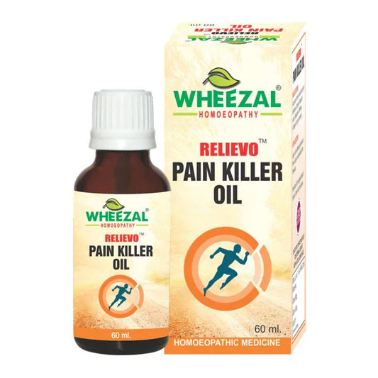Wheezal Homeopathy Relievo Pain Killer Oil - 60 ml