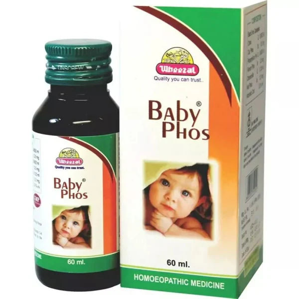 Wheezal Homeopathy Baby Phos Syrup - 60 ml