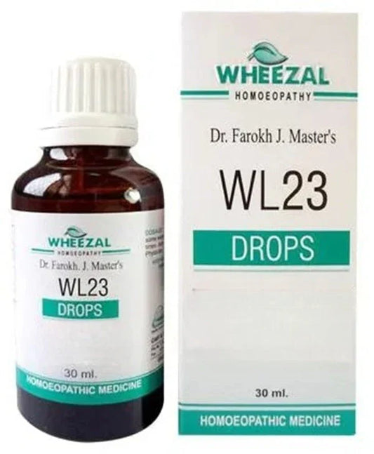 Wheezal Homeopathy WL-23 Drops - 30 ml
