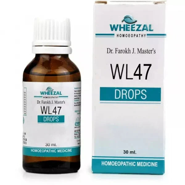 Wheezal Homeopathy WL-47 Drops - 30 ml