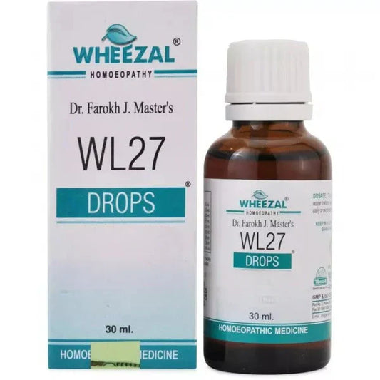 Wheezal Homeopathy WL-27 Drops - 30 ml