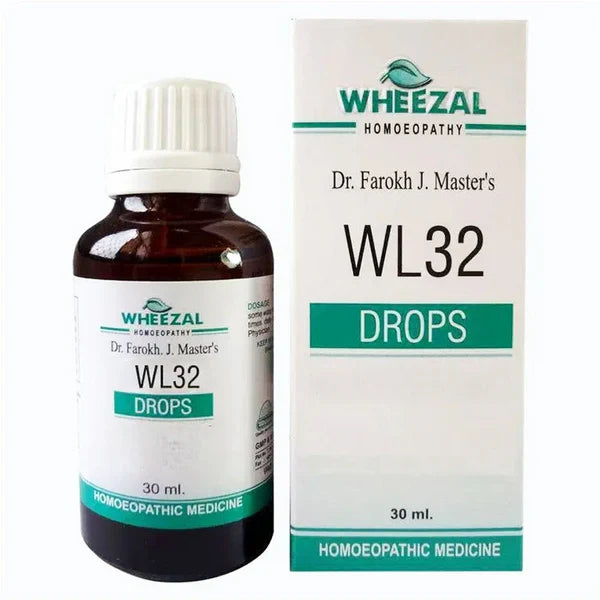 Wheezal Homeopathy WL-32 Drops - 30 ml