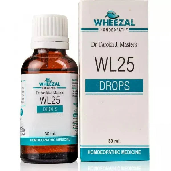 Wheezal Homeopathy WL-25 Drops - 30 ml