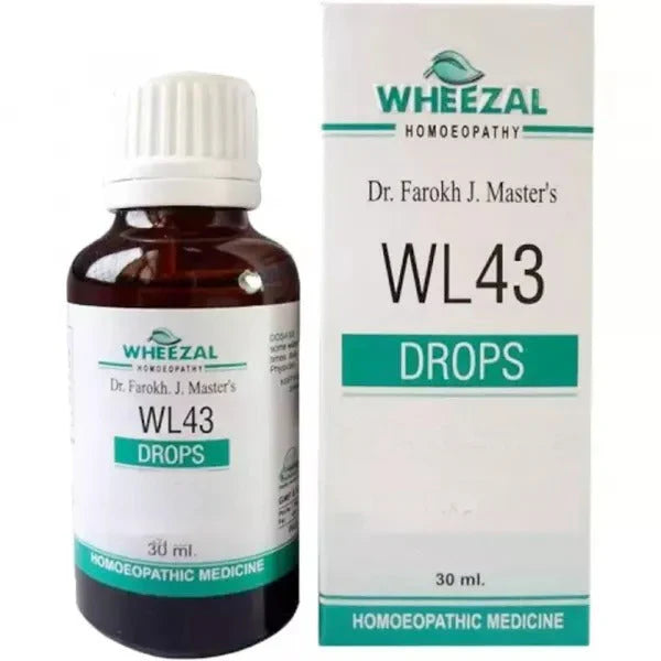Wheezal Homeopathy WL-43 Drops - 30 ml