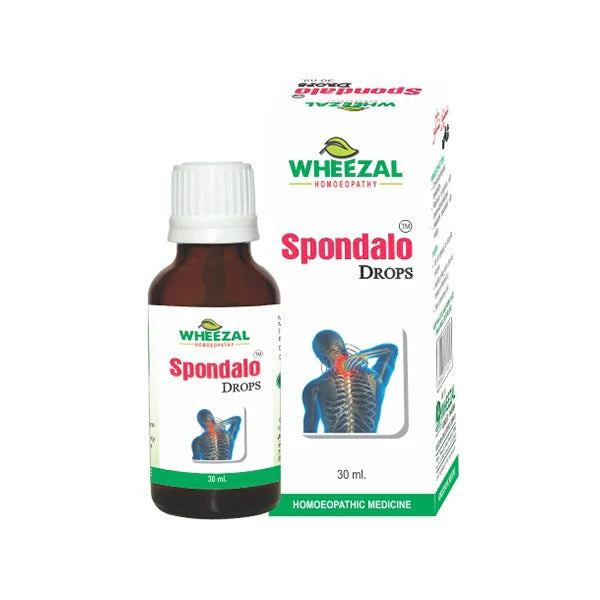Wheezal Homeopathy Spondalo Drops - 30 ml