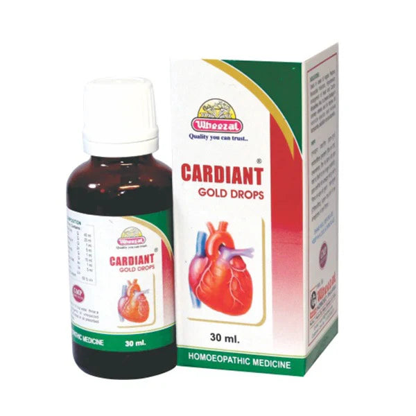 Wheezal Homeopathy Cardiant Gold Drops - 30 ml
