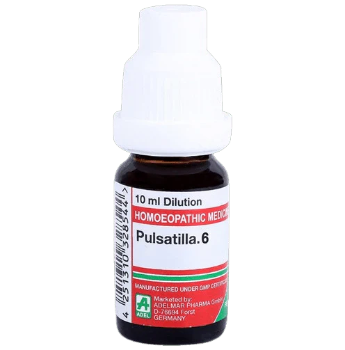 Adel Homeopathy Pulsatilla Dilution - 6 CH - 10 ml