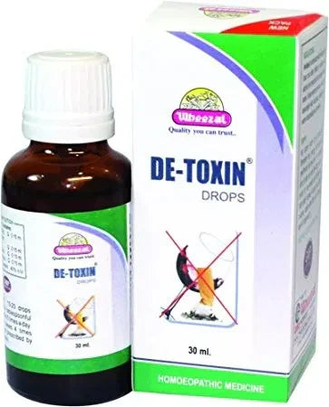 Wheezal Homeopathy De-Toxin Drops - 30 ml