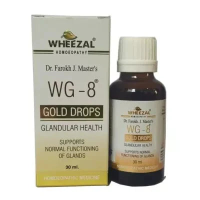 Wheezal Homeopathy WG-8 Gold Drops - 30 ml