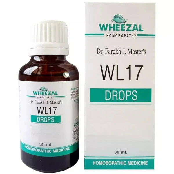 Wheezal Homeopathy WL-17 Drops - 30 ml