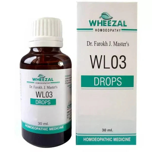 Wheezal Homeopathy WL-03 Drops - 30 ml