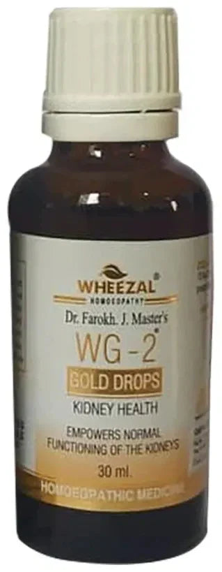 Wheezal Homeopathy WG-2 Gold Drops - 30 ml