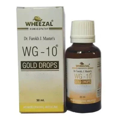 Wheezal Homeopathy WG-10 Gold Drops - 30 ml