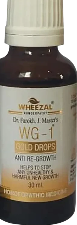 Wheezal Homeopathy WG-1 Gold Drops - 30 ml