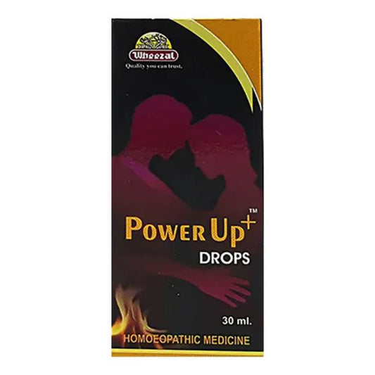 Wheezal Homeopathy Power Up+ Drops - 30 ml