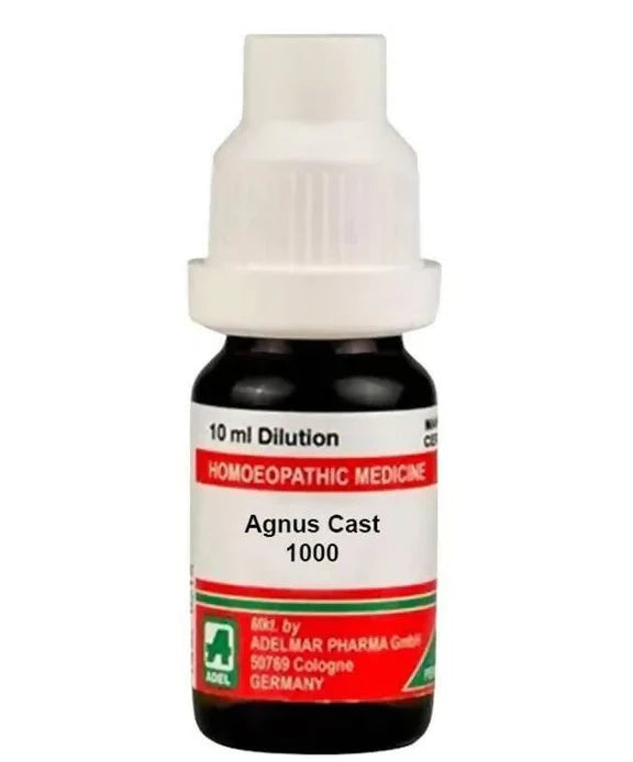 Adel Homeopathy Agnus Cast Dilution - 1000 CH - 10 ml