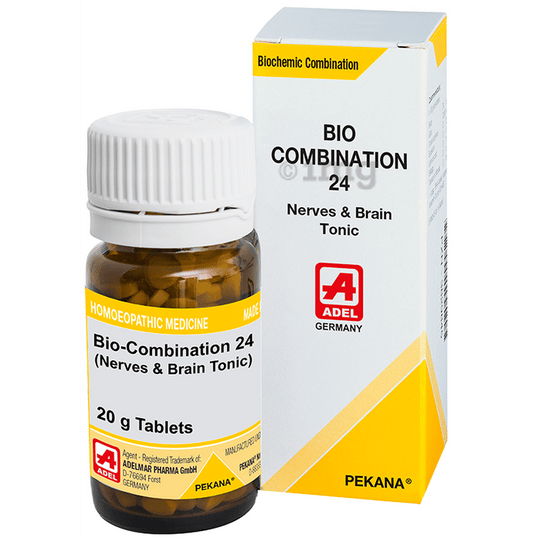 Adel Homeopathy Bio-Combination 24 Tablets - 20 gm