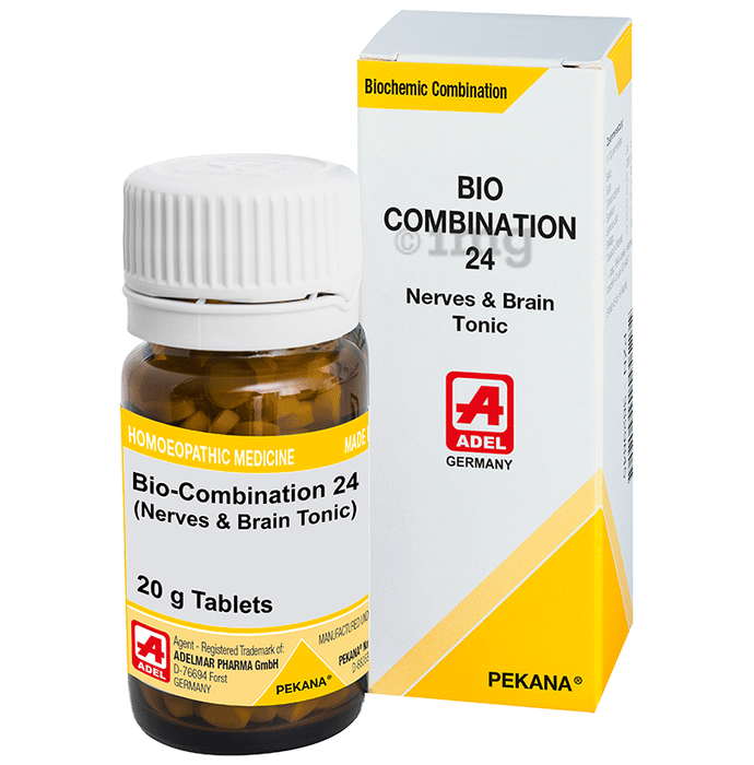 Adel Homeopathy Bio-Combination 24 Tablets - 20 gm