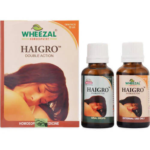 Wheezal Homeopathy Haigro Drops - Twin pack - 30 ml
