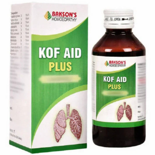 Bakson's Homeopathy Kof Aid Plus Syrup - 115 ml