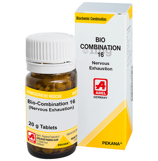 Adel Homeopathy Bio-Combination 16 Tablets - 20 gm