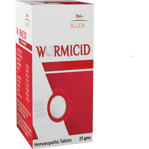Allen Homeopathy Wormicid Tablets - 25 gm
