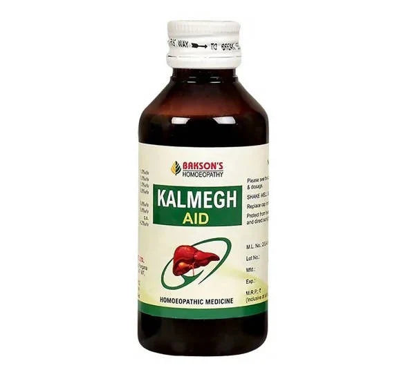 Bakson's Homeopathy Kalmegh Aid Syrup - 115 ml